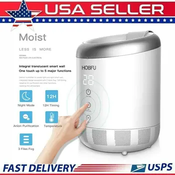 Big Ultrasonic Humidifier Best 4L Cool Mist Large Rooms Home with 12H Timing USA STOCK FAST FREE SHIPPING
Big Ultrasonic Humidifier Best 4L Cool Mist Large Rooms Home with 12H Timing USA STOCK FAST FREE SHIPPING