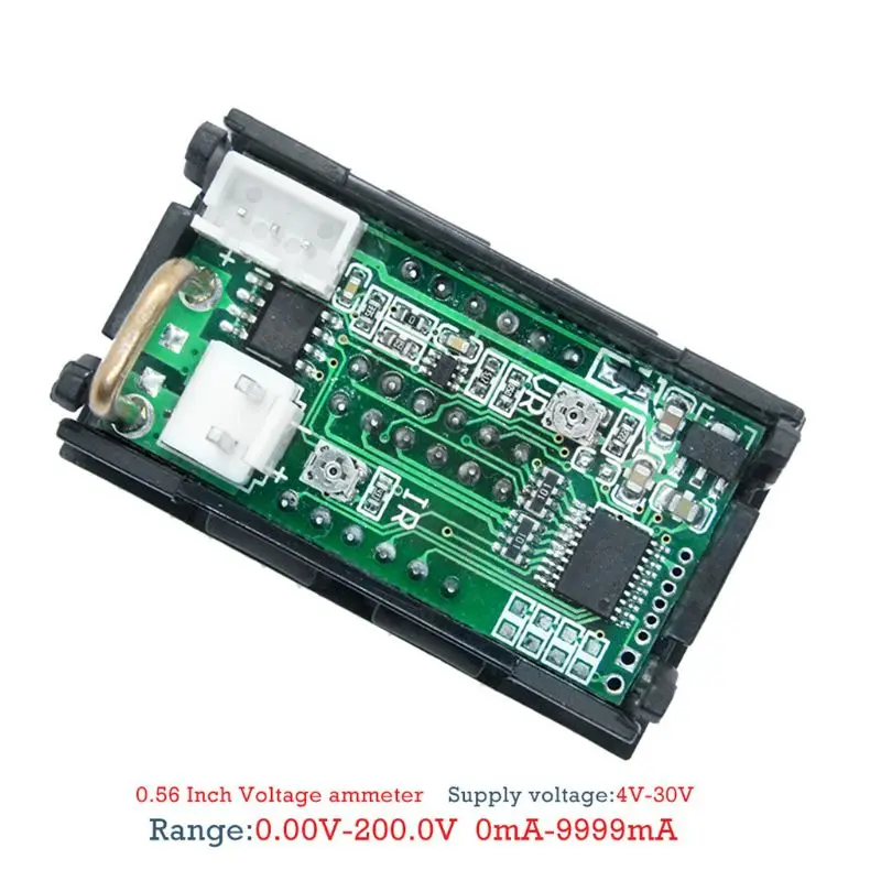0.28\" Digital DC 200V 10A Voltmeter Ammeter 4 Digit 5 Wire Voltage Current Meter B95B
0.28\" Digital DC 200V 10A Voltmeter Ammeter 4 Digit 5 Wire Voltage Current Meter B95B