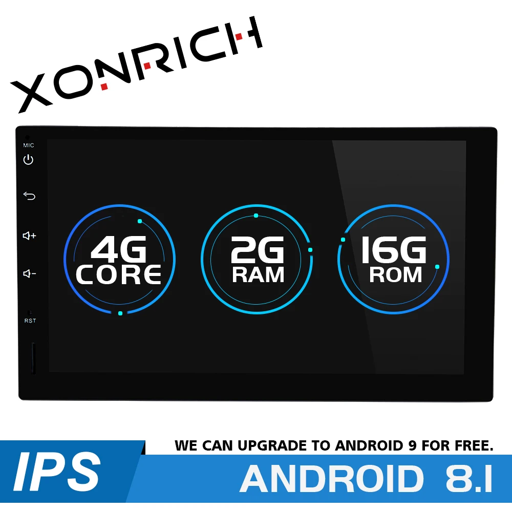 2G RAM AutoRadio 2 Din Android 8.1 Quad Core 7Inch Universal Car NO DVD Player GPS Stereo Audio Head unit DAB DVR OBD BT WIfi 4G
2G RAM AutoRadio 2 Din Android 8.1 Quad Core 7Inch Universal Car NO DVD Player GPS Stereo Audio Head unit DAB DVR OBD BT WIfi 4G