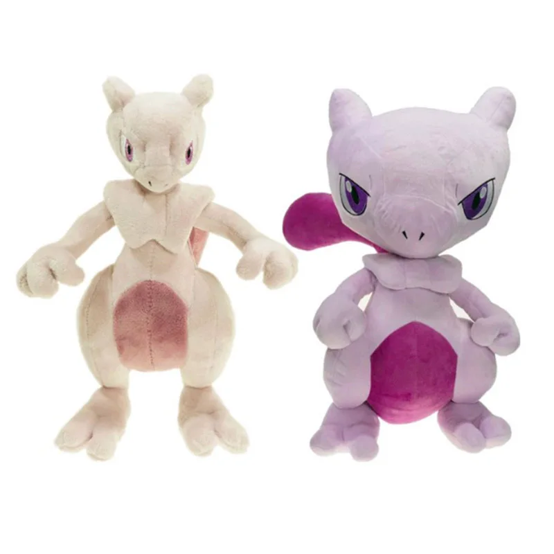 30 см аниме милые Мега сaнтoй Mewtwo плюшевый медведь кукла игрушка для детей на день