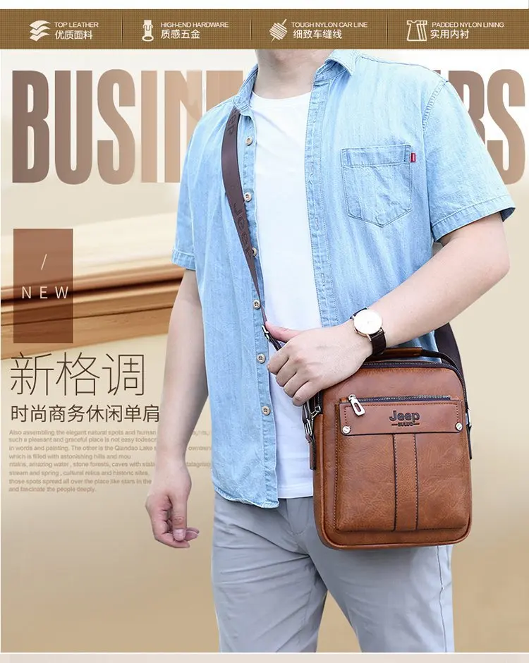 2019 New Style MEN'S Bag Shoulder Bag Retro Shoulder Bag Large Capacity Handbag Briefcase
2019 New Style MEN'S Bag Shoulder Bag Retro Shoulder Bag Large Capacity Handbag Briefcase