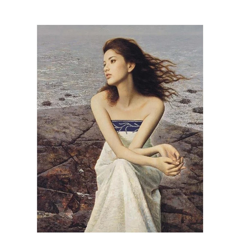 Painting By number Girl Seaside Coloring Drawing DIY Craft Kit For Adults Oil Picture By Number Frame 40x50 On Canvas Decoration
Painting By number Girl Seaside Coloring Drawing DIY Craft Kit For Adults Oil Picture By Number Frame 40x50 On Canvas Decoration
