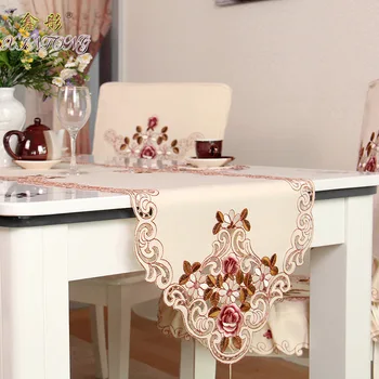 European Garden Embroidered Tablecloth Table Flag Living Room Dining Room Cloth Dining Mat Household Goods Soft Decoration
European Garden Embroidered Tablecloth Table Flag Living Room Dining Room Cloth Dining Mat Household Goods Soft Decoration