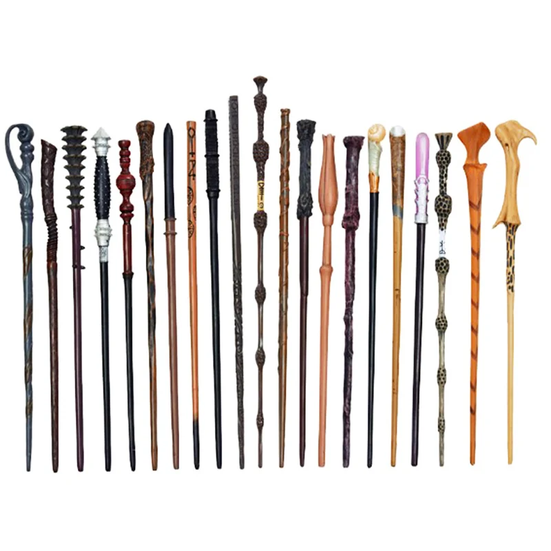 2020 New 28 Kinds of Metal Core Potters Magic Wands Cosplay Dumbledore Hermione Lucious Magical Sticks Harried Without Box
2020 New 28 Kinds of Metal Core Potters Magic Wands Cosplay Dumbledore Hermione Lucious Magical Sticks Harried Without Box