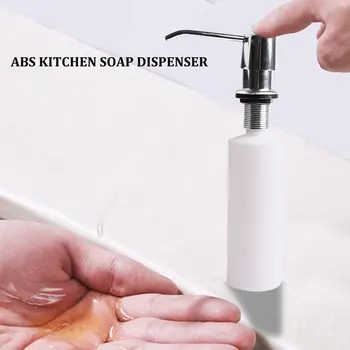 White Liquid Soap Dispenser Lotion Pump Cover Built in Kitchen Sink Countertop Cooking Tool Utensils Kitchen Accessories 
White Liquid Soap Dispenser Lotion Pump Cover Built in Kitchen Sink Countertop Cooking Tool Utensils Kitchen Accessories
