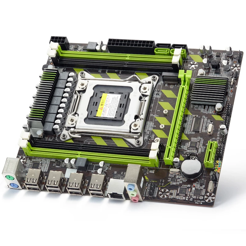 Atermiter X79 X79G материнская плата с LGA2011 Combos Xeon E5 2640 CPU 2шт x 8 ГБ = 16 Гб Память DDR3 RAM 1600Mhz PC3