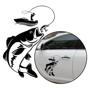 12.3CM*17.1CM Interesting Fishing Fisherman Hobby Fish Boat Car Stickers Vinyl Decal Funny Car Stickers
12.3CM*17.1CM Interesting Fishing Fisherman Hobby Fish Boat Car Stickers Vinyl Decal Funny Car Stickers