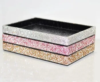 Big Creative artificial diamond inlaid perfume/cosmetics/lipsticks storage tray PU leather for dressing table
Big Creative artificial diamond inlaid perfume/cosmetics/lipsticks storage tray PU leather for dressing table