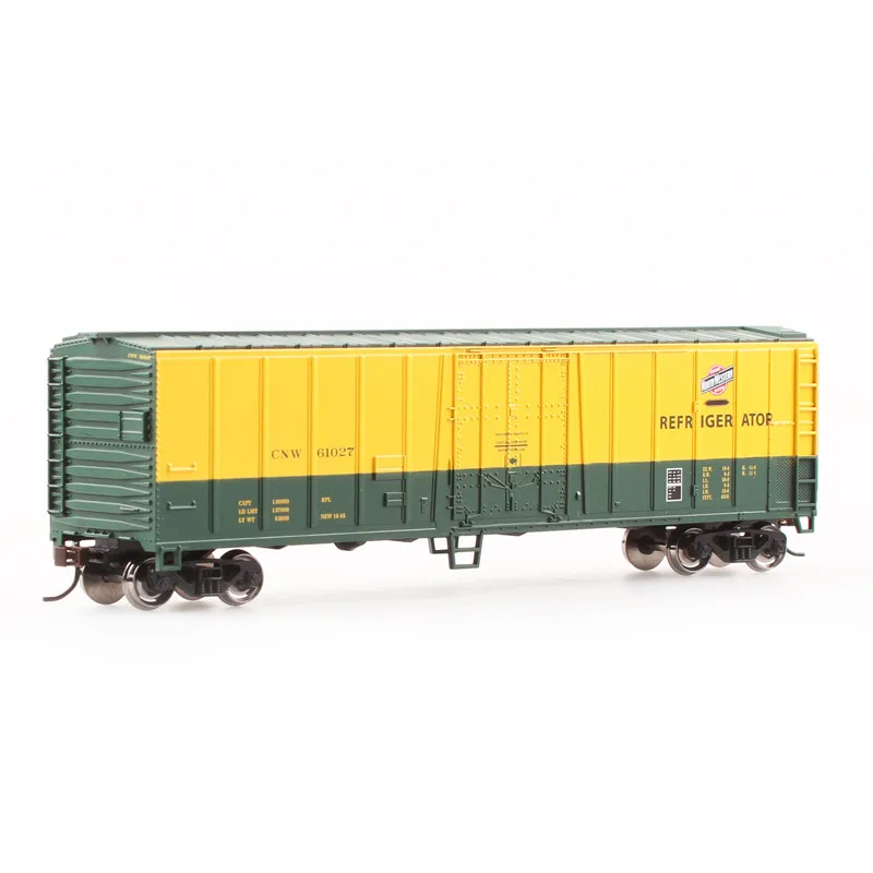 2019 new model architecture ho scale train in metal wheel Refrigerated car train model
2019 new model architecture ho scale train in metal wheel Refrigerated car train model