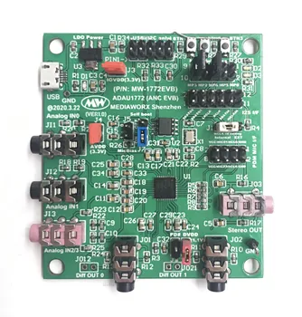 ADAU1772 Development Board ANC Development Board for Active Noise Cancelling (ANC) Headphones
ADAU1772 Development Board ANC Development Board for Active Noise Cancelling (ANC) Headphones