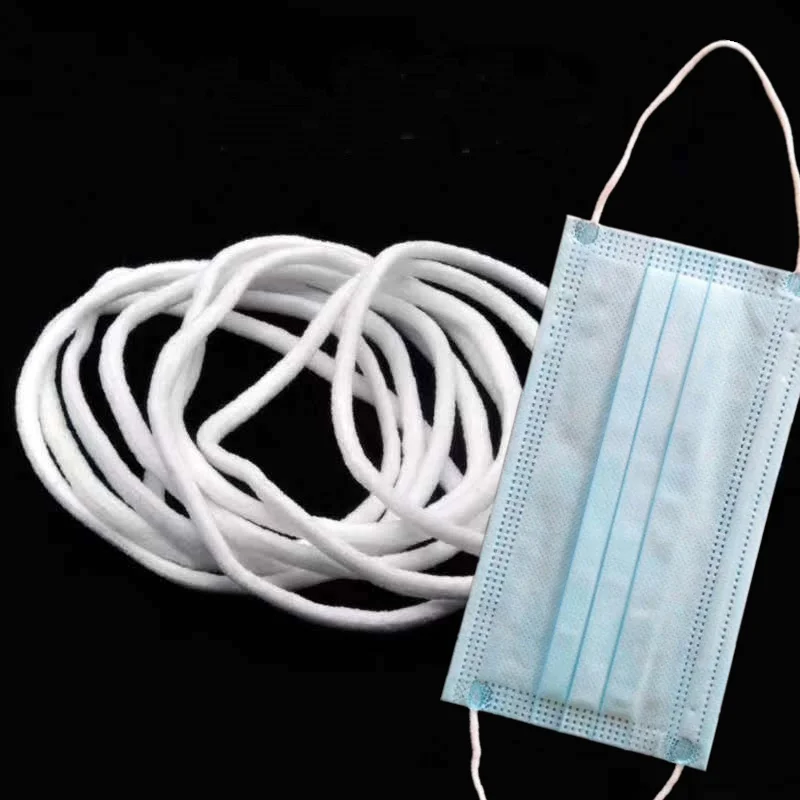 High quality 0.1kg/lot 3mm Round rope DIY Face Masks Elastic Band Mask White Rope Bands String Ear Cords Round Band Accessories
High quality 0.1kg/lot 3mm Round rope DIY Face Masks Elastic Band Mask White Rope Bands String Ear Cords Round Band Accessories