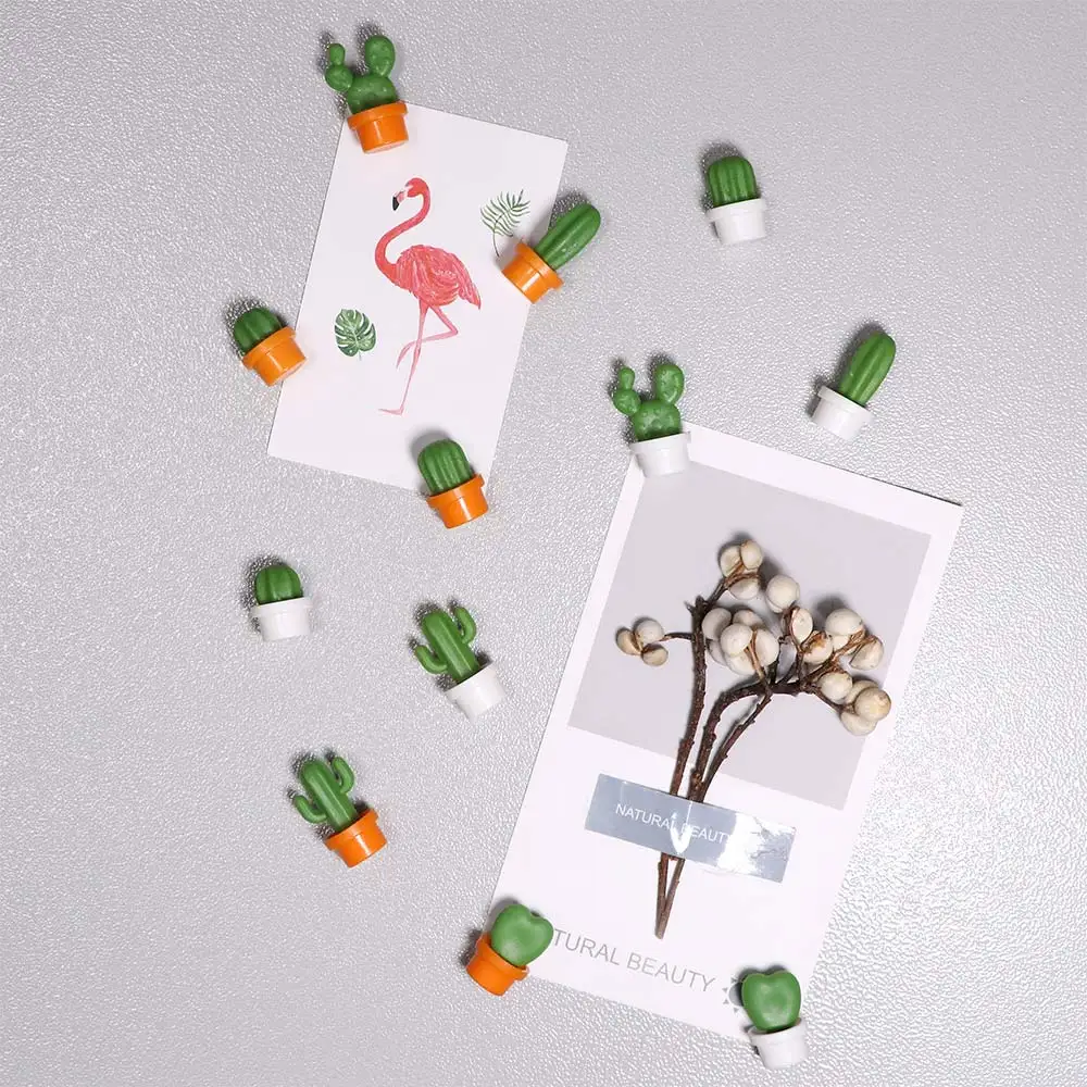 6PCs/Set Mini Fridge Magnets Cute Cactus Succulent Plant Magnet Button Cactus Refrigerator Message Sticker Home Decor
6PCs/Set Mini Fridge Magnets Cute Cactus Succulent Plant Magnet Button Cactus Refrigerator Message Sticker Home Decor