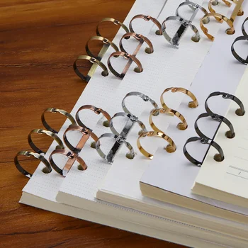 Binder three ring desk calendar ring binding clip loose-leaf elastic clip hoop binding ring binding buckle binding apron
Binder three ring desk calendar ring binding clip loose-leaf elastic clip hoop binding ring binding buckle binding apron