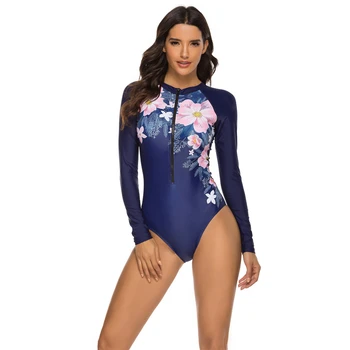 Long Sleeve Rash Guard Women Print Swimwear Cut Out One Piece Swimsuit Push Up Surfing Suit Green Diving Clothe Pad Bathing Suit
Long Sleeve Rash Guard Women Print Swimwear Cut Out One Piece Swimsuit Push Up Surfing Suit Green Diving Clothe Pad Bathing Suit