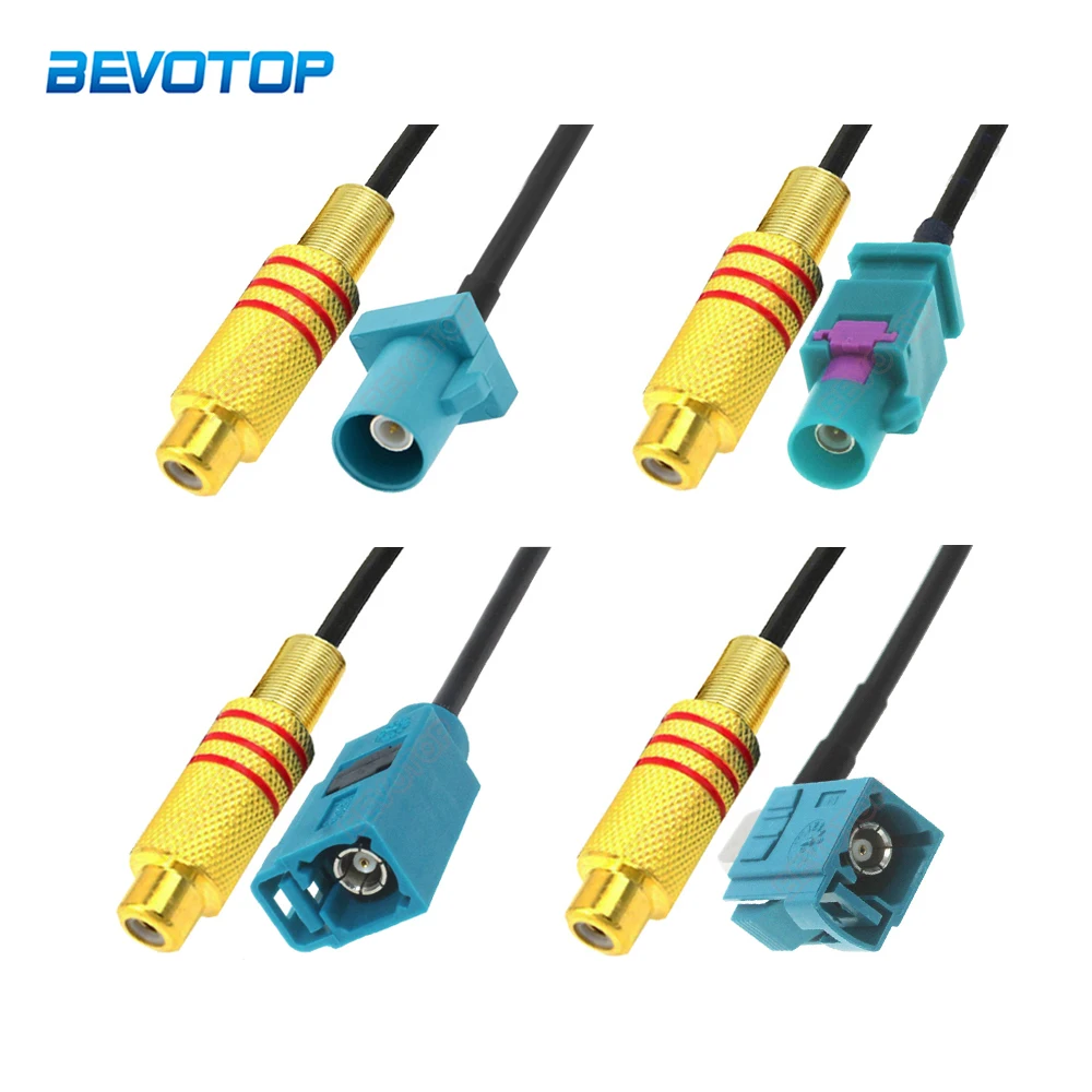 1Pcs Fakra Z Male/Female to RCA Female Video Cable Connector RG174 Pigtail Car Parking Reversing Rear View Camera Adapter Cable
1Pcs Fakra Z Male/Female to RCA Female Video Cable Connector RG174 Pigtail Car Parking Reversing Rear View Camera Adapter Cable