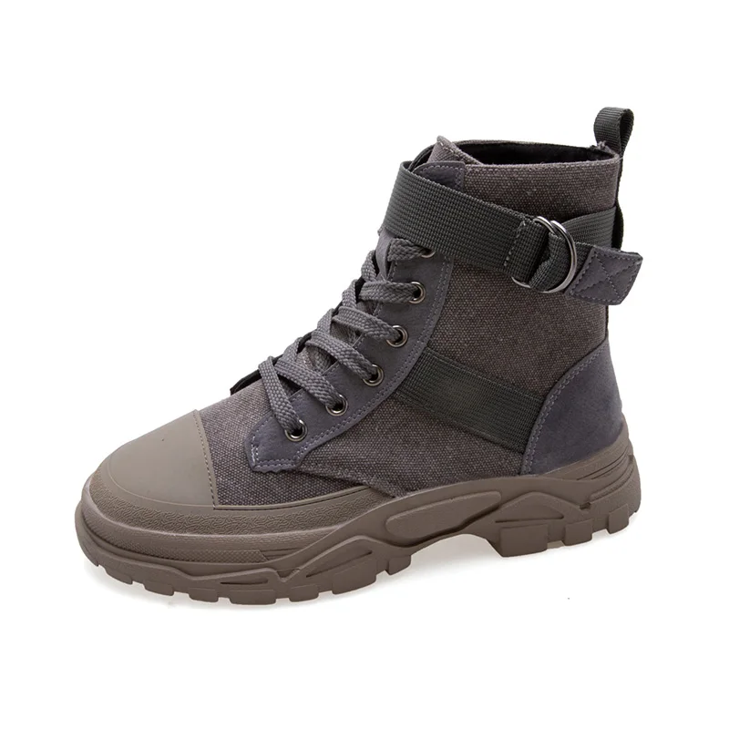 Casual Female Martin Boots Comfortable Breathable Women's Boots Thick Patchwork Women's Shoes 2019 Fashion Young Girl Boots
Casual Female Martin Boots Comfortable Breathable Women's Boots Thick Patchwork Women's Shoes 2019 Fashion Young Girl Boots