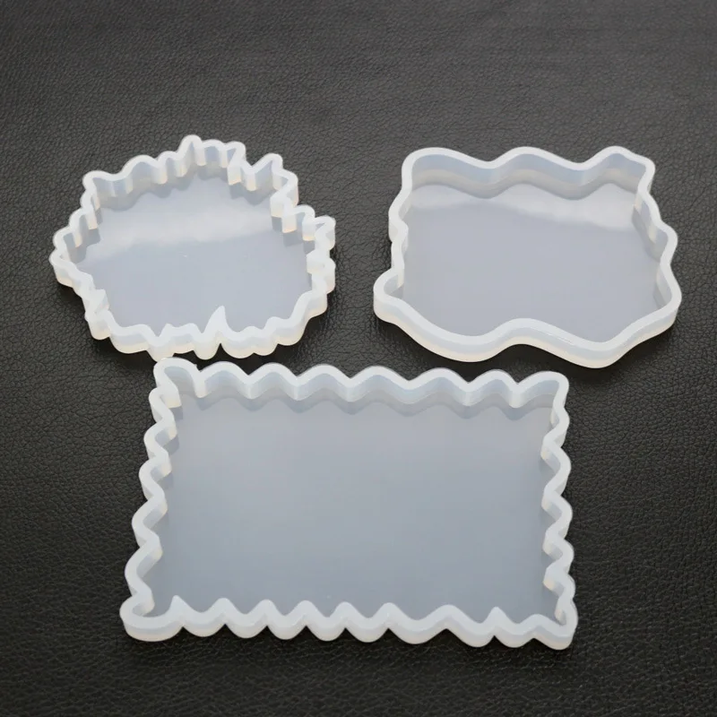 1PC DIY crystal epoxy Resin mold irregular coaster mold hand pendant to make mirror silicone mold
1PC DIY crystal epoxy Resin mold irregular coaster mold hand pendant to make mirror silicone mold