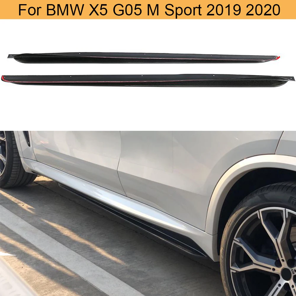 Боковые юбки из углеродного волокна, удлинители для BMW X5 G05 M Sport 2019 2020, Автомобильные Боковые двери, бамперы, обвес
Боковые юбки из углеродного волокна, удлинители для BMW X5 G05 M Sport 2019 2020, Автомобильные Боковые двери, бамперы, обвес