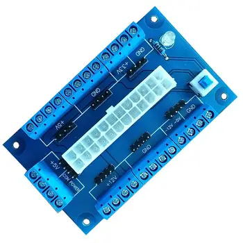 Brand-New Design PC 24/20Pin ATX-DC Power Supply Breakout Board Module Adapter переходник DIY Accessories PC Module Durable 2020
Brand-New Design PC 24/20Pin ATX-DC Power Supply Breakout Board Module Adapter переходник DIY Accessories PC Module Durable 2020