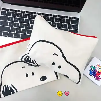 Rogue Dog Pen Bag Cosmetic Bag Cartoon Printed Canvas Handbag Cute Pig Student Pen Bag Personality Storage Bag School Supplies
Rogue Dog Pen Bag Cosmetic Bag Cartoon Printed Canvas Handbag Cute Pig Student Pen Bag Personality Storage Bag School Supplies