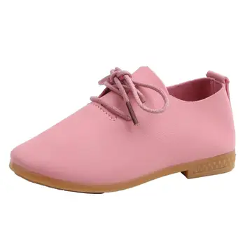 New Classic Soft Girls Shoes Soft PU Leather Casual Flats For Toddlers Big Kids Lace-up Children School Sneakers All-match
New Classic Soft Girls Shoes Soft PU Leather Casual Flats For Toddlers Big Kids Lace-up Children School Sneakers All-match