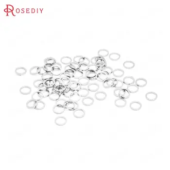 (38938)50PCS 7MM Silver Color Brass Round Closed Rings Connect Rings Jewelry Making Supplies Diy Findings Accessories
(38938)50PCS 7MM Silver Color Brass Round Closed Rings Connect Rings Jewelry Making Supplies Diy Findings Accessories
