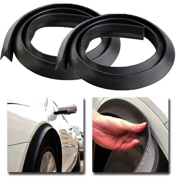 2x 1.5m Black Car Wheel Eyebrow Protector Rubber Fender Extension Moulding Flares Trim Strip Edge Universal Protection
2x 1.5m Black Car Wheel Eyebrow Protector Rubber Fender Extension Moulding Flares Trim Strip Edge Universal Protection