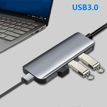 USB C HUB 3.0 Type C 3.1 4 Port Multi Splitter Adapter OTG For Lenovo Xiaomi Macbook Pro 13 15 Air Pro PC Computer Accessories
USB C HUB 3.0 Type C 3.1 4 Port Multi Splitter Adapter OTG For Lenovo Xiaomi Macbook Pro 13 15 Air Pro PC Computer Accessories