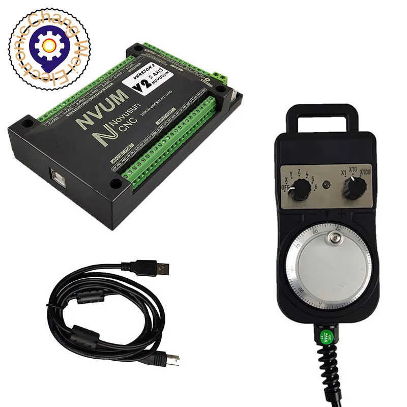 ЧПУ-контроллер NVUM 3/4/5/6axis mach3, плата управления, интерфейс Ethernet + 4/6 осевой подвесной ручной контроллер MPG без аварийной остановки
ЧПУ-контроллер NVUM 3/4/5/6axis mach3, плата управления, интерфейс Ethernet + 4/6 осевой подвесной ручной контроллер MPG без аварийной остановки