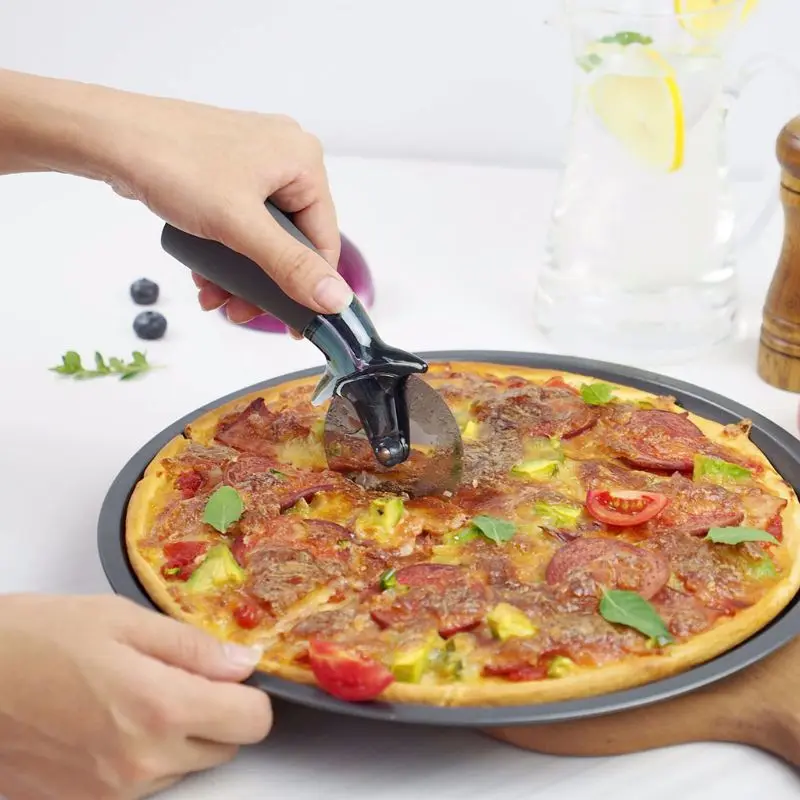 12 Inch Nonstick Baking Pizza Pan with Holes Carbon Steel Kitchen Cooking Tools Pancake Bakeware
12 Inch Nonstick Baking Pizza Pan with Holes Carbon Steel Kitchen Cooking Tools Pancake Bakeware