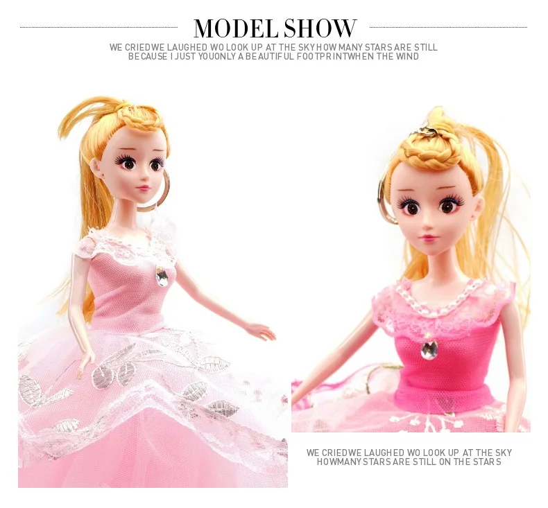 wedding dress doll little girl toy childrens day