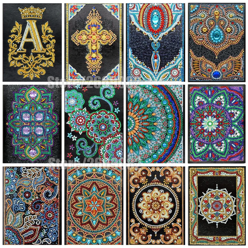 64 Pages Diamond Painting A5 Notebook DIY Mandala Special Shaped Diamond Embroidery Cross Stitch A5 Notebook Diary Book LD298
64 Pages Diamond Painting A5 Notebook DIY Mandala Special Shaped Diamond Embroidery Cross Stitch A5 Notebook Diary Book LD298