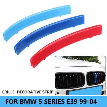 3Pcs Tricolor Plastic Front Center Grille Cover Trim For BMW 5 Series E39 99-04
3Pcs Tricolor Plastic Front Center Grille Cover Trim For BMW 5 Series E39 99-04