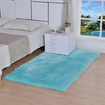 

Water Absorption Rugs Soft Shaggy Carpet Warm Plush Floor Rugs fluffy Mats Artificial Wool Sheepskin Area Rug For Livingroom