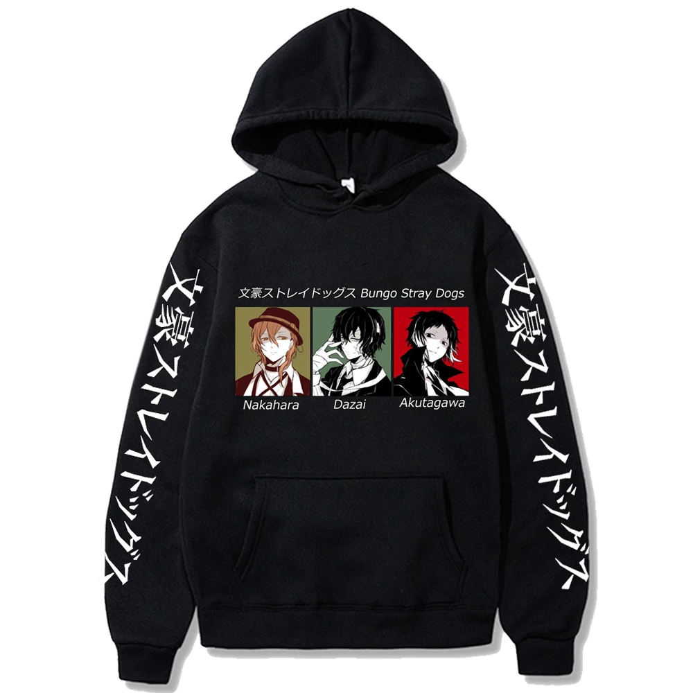Bungo Stray Dogs Women Hoodies Funly Dazai Anime Harajuku Friend Printed Men's Women Hoodie Streetwear Casual Sweatshirts
Bungo Stray Dogs Women Hoodies Funly Dazai Anime Harajuku Friend Printed Men's Women Hoodie Streetwear Casual Sweatshirts