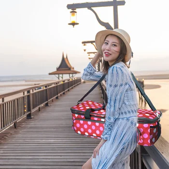 1pc Sewing Machine Bag Durable Tote Dot Pattern Multi-functional Storage bag Red
1pc Sewing Machine Bag Durable Tote Dot Pattern Multi-functional Storage bag Red