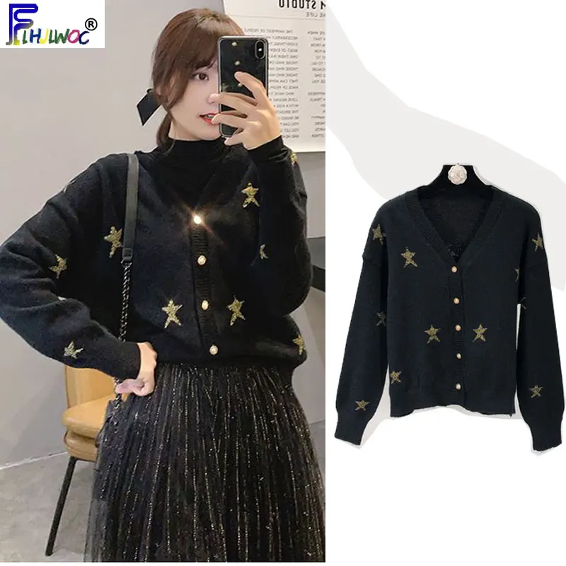 Autumn Winter Outerwear Cardigan Women Fashion V Neck knited womens sweater Cute Preppy Button cardigans Japan Style 9118
Autumn Winter Outerwear Cardigan Women Fashion V Neck knited womens sweater Cute Preppy Button cardigans Japan Style 9118