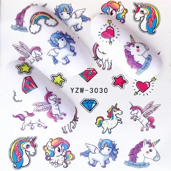 1 Pcs DIY Color Unicorn Nail Sticker Water Decals Women White Flower Cat Butterfly Transfer Nail Art Decoration 2020 KJML1
1 Pcs DIY Color Unicorn Nail Sticker Water Decals Women White Flower Cat Butterfly Transfer Nail Art Decoration 2020 KJML1