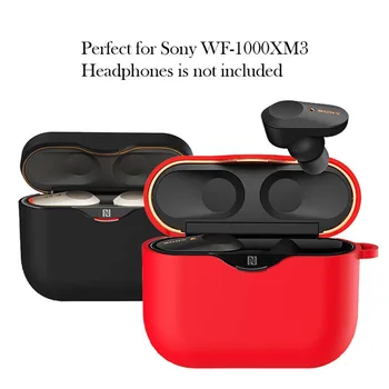 10 Case For SONY WF-1000XM3 Earphone Accessories Charging Box Cover Case For SONY WF 1000 XM3 TPU Soft Shell with Anti-lost Hook 
10 Case For SONY WF-1000XM3 Earphone Accessories Charging Box Cover Case For SONY WF 1000 XM3 TPU Soft Shell with Anti-lost Hook