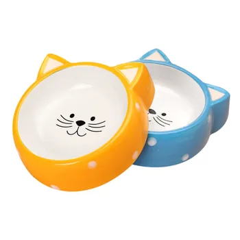 Pet Bowls Pet Ceramic Bowl Cartoon Pet Food Bowl Cat Dog Bowl Pet Feeder Universal E2S
Pet Bowls Pet Ceramic Bowl Cartoon Pet Food Bowl Cat Dog Bowl Pet Feeder Universal E2S