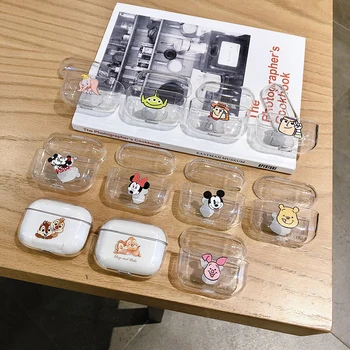 Bluetooth Earphone Case for Airpods 3 pro Protective Cover For air pods pro Cartoon hard pc bear Mickey Minnie Accessories box
Bluetooth Earphone Case for Airpods 3 pro Protective Cover For air pods pro Cartoon hard pc bear Mickey Minnie Accessories box