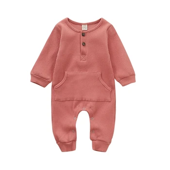 Infant Spring And Autumn Long-sleeved Pit Strip Solid Color Robe Baby Pocket Bodysuits Rompers Comfortable Soft And Breathable
Infant Spring And Autumn Long-sleeved Pit Strip Solid Color Robe Baby Pocket Bodysuits Rompers Comfortable Soft And Breathable