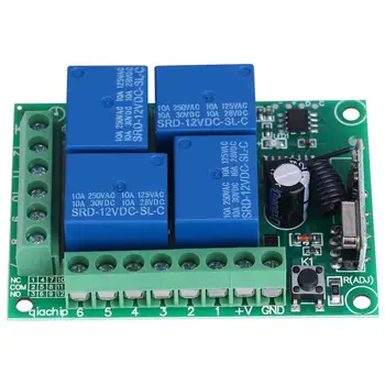 Wireless Relay Switch DC12V Wireless Garage Doors Control Switch Receiver Board with Remote Controller Wireless Relay Switch 
Wireless Relay Switch DC12V Wireless Garage Doors Control Switch Receiver Board with Remote Controller Wireless Relay Switch