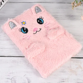 Cartoon Girls Notebook Fashion Plush Scrapbook Adorable Notebook Cute Writing Pad Students Supplies (Pink Cat)
Cartoon Girls Notebook Fashion Plush Scrapbook Adorable Notebook Cute Writing Pad Students Supplies (Pink Cat)