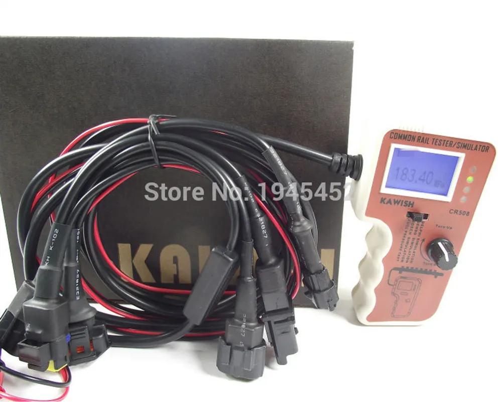 

CR508 CR508S Diesel Common Rail Pressure sensor Tester and Simulator for Bossch/Delphii/Densso Sensor Test Common rail diagnosis