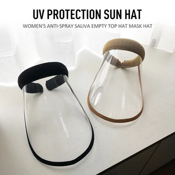 UV protection sun hat Women's anti-spray saliva empty top mask Windproof and dustproof protective cap 
UV protection sun hat Women's anti-spray saliva empty top mask Windproof and dustproof protective cap