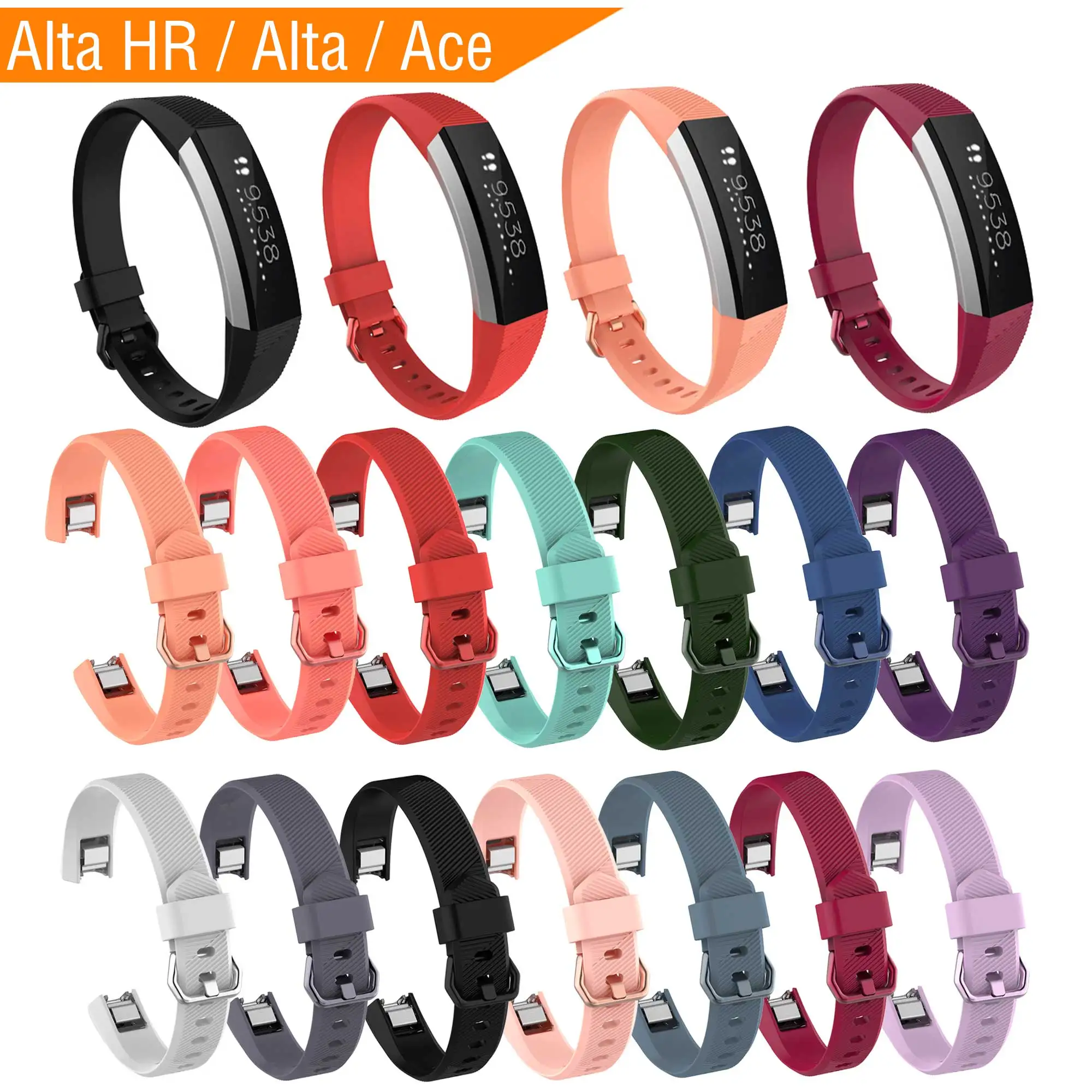 Sport Silicone Strap for Fitbit Alta Hr Band Smart Watch Adjustable Bracelet for Fitbit Alta Hr Replacment Wristband for Alta Hr
Sport Silicone Strap for Fitbit Alta Hr Band Smart Watch Adjustable Bracelet for Fitbit Alta Hr Replacment Wristband for Alta Hr