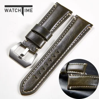 WatchTime Genuine Leather Watchband for Galaxy Watch Strap 20mm 22mm 24mm 26mm Watchband Tissote Timex Panerai Fossil Watch Band
WatchTime Genuine Leather Watchband for Galaxy Watch Strap 20mm 22mm 24mm 26mm Watchband Tissote Timex Panerai Fossil Watch Band