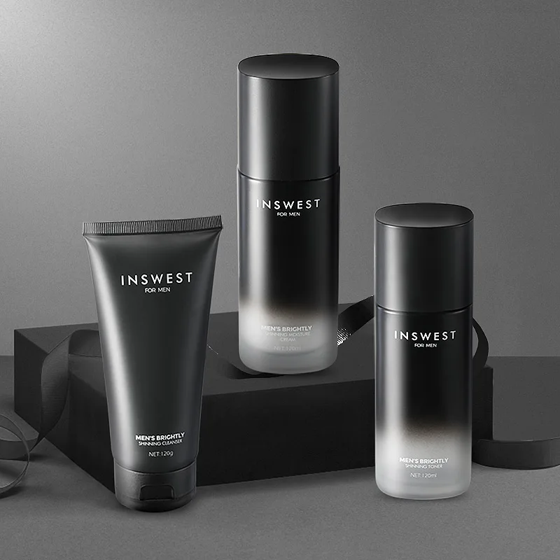 INSWEST 3Pcs Men Brightening Skin Care Set Cleanser & Toner & Lotion Moisturizing Anti Aging Smooth Daily Facial Care 120ml*3
INSWEST 3Pcs Men Brightening Skin Care Set Cleanser & Toner & Lotion Moisturizing Anti Aging Smooth Daily Facial Care 120ml*3