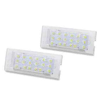 2pcs White LED Number License Plate Light Lamp 12V 18 LED Light For BMW E53 X5 1999-2003 E83 X3 03-10 NJ88 Car Accessoriess
2pcs White LED Number License Plate Light Lamp 12V 18 LED Light For BMW E53 X5 1999-2003 E83 X3 03-10 NJ88 Car Accessoriess